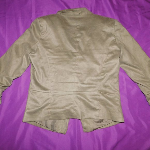 Tan Suede Jacket - Picture 5 of 5